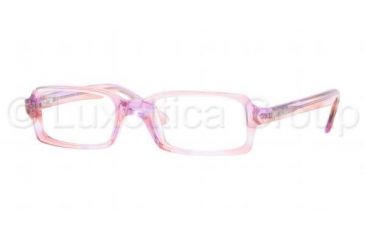 Image of Ray-Ban RY1519 SV Prescription Eyeglasses Pink-Striped Violet Frame / 44 mm Prescription Lenses, 3530-4416