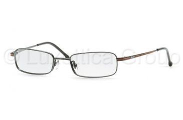 Image of Ray-Ban RY1008T Bifocal Eyeglasses - Gunmetal And Opal Yellow Frame w/ 44 mm Diameter Lenses, 3015-4417