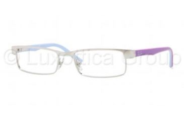 Image of Ray-Ban RY1032 Single Vision Prescription Eyeglasses 4014-4715 - Silver Frame