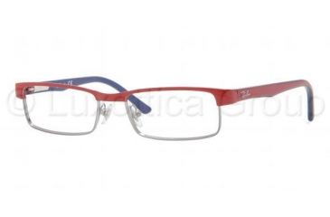 Image of Ray-Ban RY1032 Single Vision Prescription Eyeglasses 4016-4515 - Dark Steel Frame