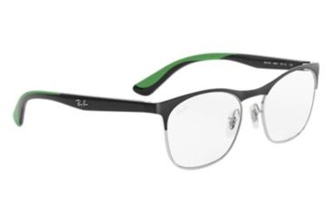 Image of Ray-Ban RY1054 Eyeglass Frames 4069-47 - Silver On Top Matte Black Frame