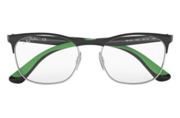 Image of Ray-Ban RY1054 Eyeglass Frames 4069-47 - Silver On Top Matte Black Frame