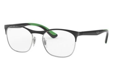 Image of Ray-Ban RY1054 Eyeglass Frames 4069-47 - Silver On Top Matte Black Frame