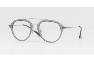 Image of Ray-Ban RY9065V Bifocal Prescription Eyeglasses 3744-46 - Trasparent Grey Frame