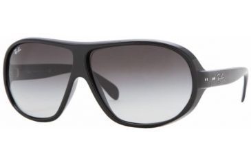 Image of Ray-Ban RB4129 Single Vision Prescription Sunglasses RB4129-601-8G-6608 - Lens Diameter: 66 mm
