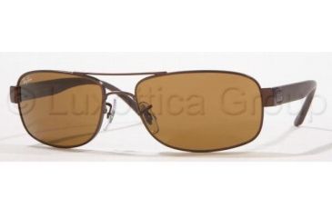 Image of Ray-Ban Sunglasses RB3273 012-5717 - Matte Brown Crystal Brown