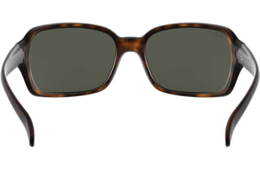 Image of Ray-Ban Sunglasses RB4068 894/58-60 - Matte Havana Frame, Polar Green Lenses