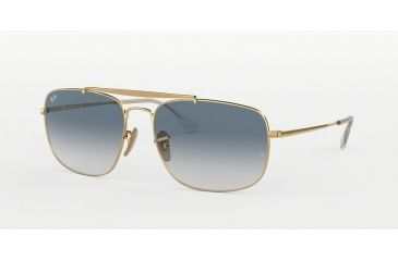 Image of Ray-Ban THE COLONEL RB3560 Prescription Sunglasses RB3560-001-3F-61 - Lens Diameter 61 mm, Frame Color Gold