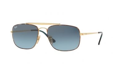 Image of Ray-Ban THE COLONEL RB3560 Prescription Sunglasses, 58mm, Havana, RB3560-91023M-58-SV