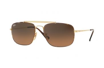 Image of Ray-Ban THE COLONEL RB3560 Prescription Sunglasses RB3560-910443-61 - Lens Diameter 61 mm, Frame Color Havana