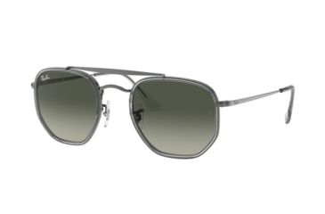 Image of Ray-Ban THE MARSHAL II RB3648M Sunglasses 004/71-52 - , Grey Gradient Dark Grey Lenses