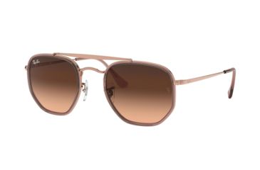 Image of Ray-Ban THE MARSHAL II RB3648M Sunglasses 9069A5-52 - , Pink Gradient Brown Lenses