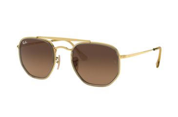 Image of Ray-Ban THE MARSHAL II RB3648M Sunglasses 912443-52 - , Brown Gradient Grey Lenses