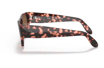 Image of Ray-Ban Wayfarer Nomad RB2187 Sunglasses, Brown Gradient Lenses, Pink Havana, 54, RB2187-133451-54