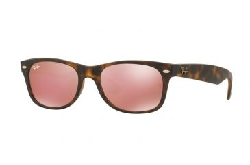 Image of Ray-Ban Wayfarer RB2132 Sunglasses 894/Z2-52 - Matte Havana Frame