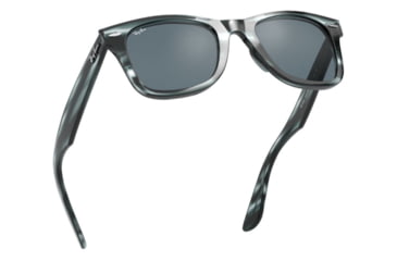 Image of Ray-Ban WAYFARER RB4340 Sunglasses 6432R5-50 - , Blue Lenses