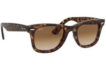 Image of Ray-Ban WAYFARER RB4340 Sunglasses 710/51-50 - Havana Frame, Brown Gradient Lenses