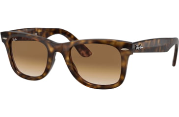 Image of Ray-Ban WAYFARER RB4340 Sunglasses 710/51-50 - Havana Frame, Brown Gradient Lenses