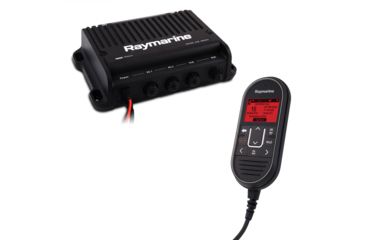 Image of Raymarine Modular Dual-Station VHF Black Box Radio System w/AIS Ray91 69314