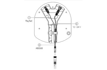 Image of Raymarine Quantum Radar Adapter Cable, New Condition RAY-A80308
