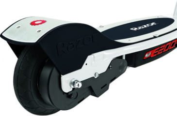 Image of Razor E200S Seated Electric Scooter, White/Red, 13112788