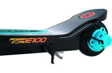 Image of Razor Power Core E100 Electric Scooter w/ Aluminum Deck, Black/Blue, 13111293