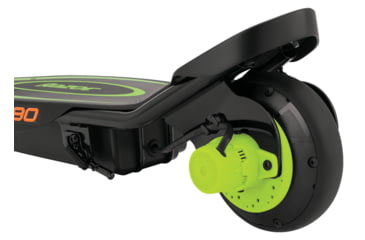 Image of Razor Power Core E90 V2 Electric Scooter, Black/Green, 13111496