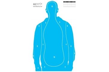 Image of RE Factor Tactical Blue Man ShooterTarget RFTGTBM