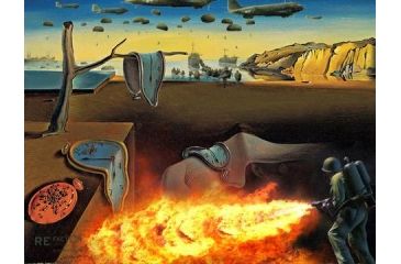 Image of RE Factor Tactical Dali Flame Poster, 18 x 24in RFPOSD