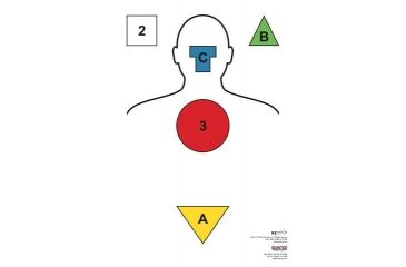 Image of RE Factor Tactical Human Resources Target, Configuration 2 RFTGTHR2
