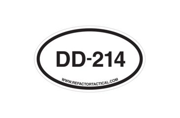 Image of RE Factor Tactical Sticker - I Love Me - DD214 RFST214