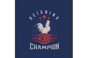 Image of RE Factor Tactical Sticker - Reigning Gay Chicken Champion RFSTGC