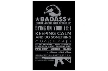 Image of RE Factor Tactical Sticker - Ultimate Motivational RFSTUM