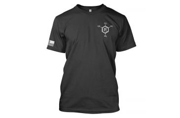 Image of RE Factor Tactical T-Shirt, TNT Molecule, Black, Medium RFTSMLBKMD