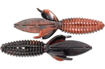 Image of Reaction Innovations Double Wide Beaver Creature Bait, 5.2in, Coonasty 6/Pack, DWB-013