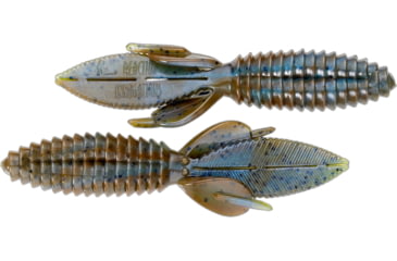 Image of Reaction Innovations Double Wide Beaver Creature Bait, 5.2in, Magic Craw Swirl, 6/Pack, DWB-017