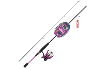 Image of Ready 2 Fish R2F5 Just Add Bait All-Species Purple Spinning Combo with Kit - 5' 6" ML, R2F5-JAB-PURPLE-SP