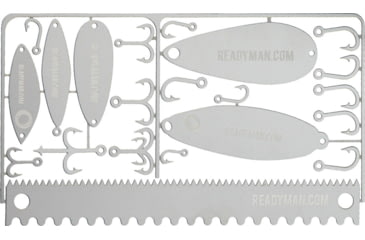 Image of ReadyMan Fishermans Survival Card, Construction, 0.65 Millimeter Stainless, FISHERMANS SURVIVAL CARD