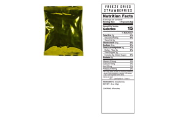 Image of ReadyWise 120 Serving Freeze Dried Fruit Bucket, Black, 9.75 x 11.75 x 14.75, RW40-52120