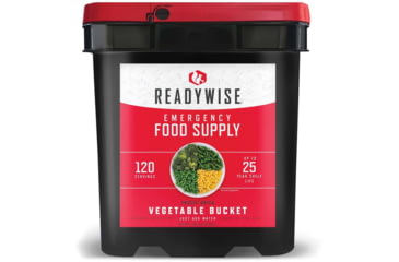 Image of ReadyWise Freeze Dried Vegetable Bucket, 120 Servings, RW40-62120