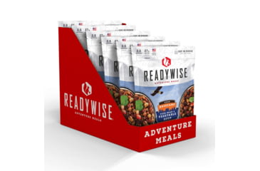 Image of ReadyWise 6 CT Case Basecamp Four Bean &amp; Vegetable Soup, White, 8 x 11.25 x 9.75, RW05-017
