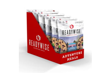 Image of ReadyWise 6 CT Case Daybreak Coconut Blueberry Multi-grain, White, 8 x 11.25 x 9.75, RW05-020