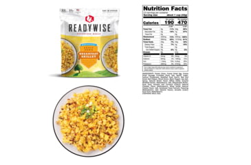 Image of ReadyWise 6 CT Case Early Dawn Egg Scramble, White, 8 x 11.25 x 9.75, RW05-012