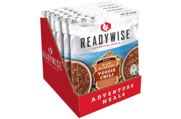Image of ReadyWise High Plateau Veggie Chili Soup, 6 Pack, RW05-011