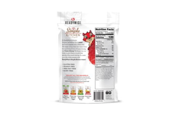 Image of ReadyWise 6 CT Case Simple Kitchen Raspberries &amp; Brownie Bites, White, 5.75 x 11 x 8.75, RWSK05-023