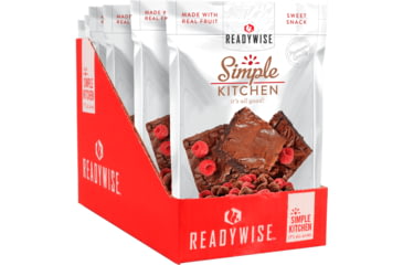 Image of ReadyWise Simple Kitchen Raspberries &amp; Brownie Bites, 6 Pack, RWSK05-023