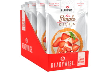 Image of ReadyWise Simple Kitchen Strawberry Yogurt Tart, 6 Pack, RWSK05-025