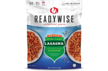 Image of ReadyWise 6 CT Case Still Lake Lasagna with Sausage, White, 8 x 11.25 x 9.75, RW05-005