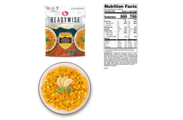 Image of ReadyWise 6 CT Case Summit Sweet Potato Curry, White, 8 x 11.25 x 9.75, RW05-019