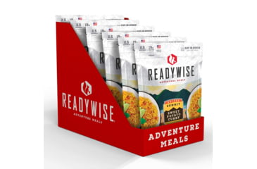 Image of ReadyWise 6 CT Case Summit Sweet Potato Curry, White, 8 x 11.25 x 9.75, RW05-019